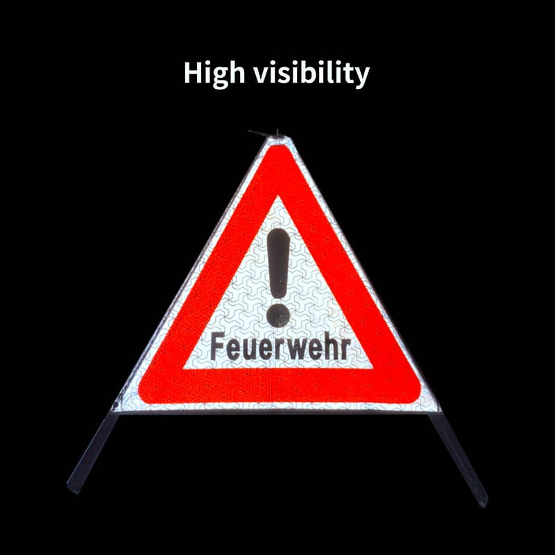 Foldable Tripod Warning Sign 14 Foldable Tripod Warning Sign 14